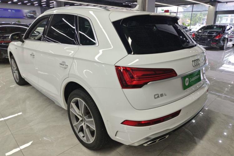 Used Audi Q5L 2021 45 TFSI Luxury Dynamic Edition Rear Left 45 Deg