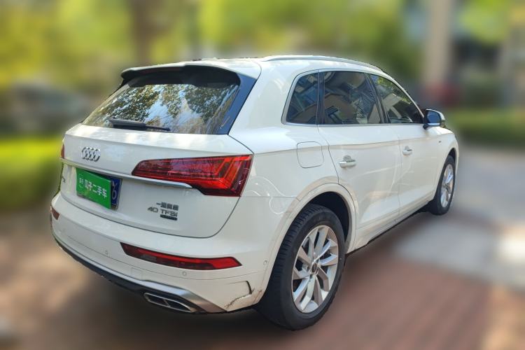 Used Audi Q5L 2021 40 TFSI Luxury Dynamic Edition Rear Right 45 Deg