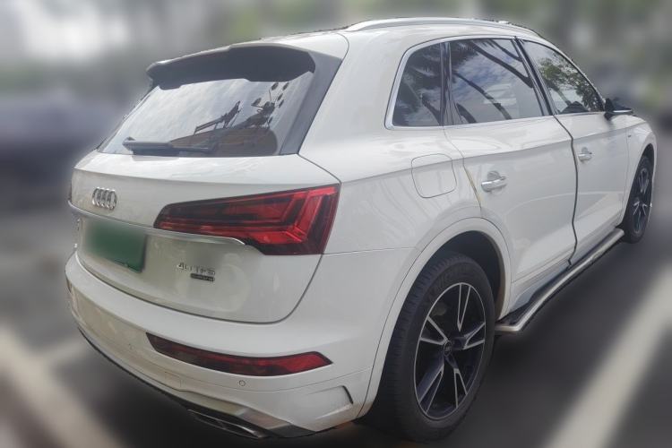 Used Audi Q5L 2021 40 TFSI Fashion Dynamic Model Rear Right 45 Deg