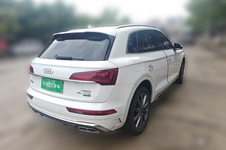 Used Audi Q5L 2021 40 TFSI Fashion Dynamic Model Rear Right 45 Deg