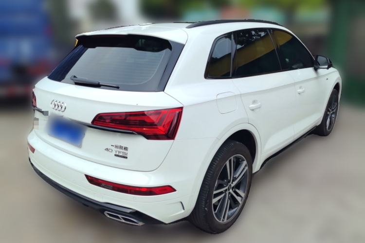 Used Audi Q5L 2021 40 TFSI Fashion Dynamic Model Rear Right 45 Deg