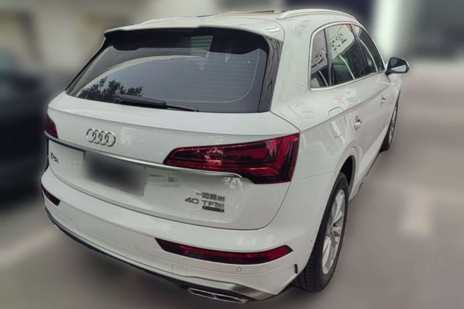 Used Audi Q5L 2021 40 TFSI Luxury Dynamic Edition Rear Right 45 Deg
