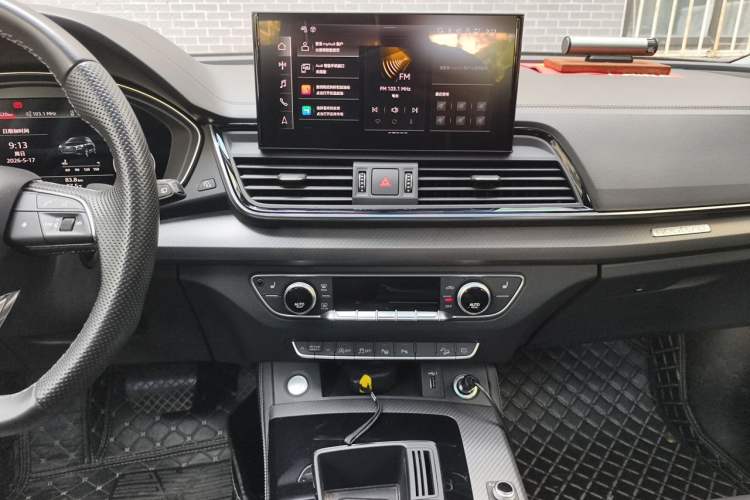 Used Audi Q5L 2022 45T Luxury Dynamic Model Audio And AC Panel