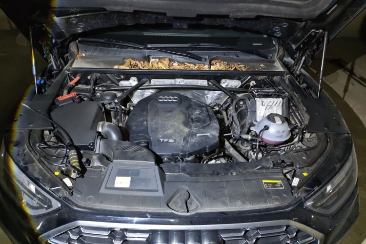 Used Audi Q5L 2022 45T Luxury Dynamic Model Engine Bay