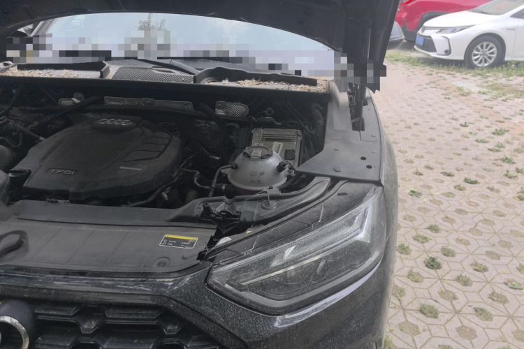Used Audi Q5L 2022 40T Fashionable and Dynamic Model Engine Bay Left