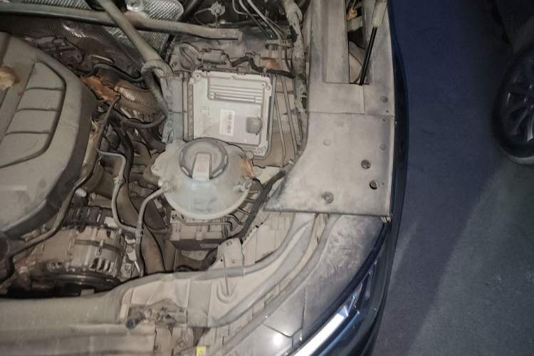 Used Audi Q5L 2022 40T Luxury Dynamic Model Engine Bay Left