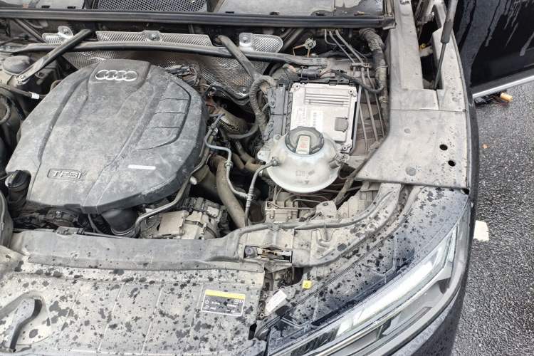 Used Audi Q5L 2022 40T Fashionable and Dynamic Model Engine Bay Left