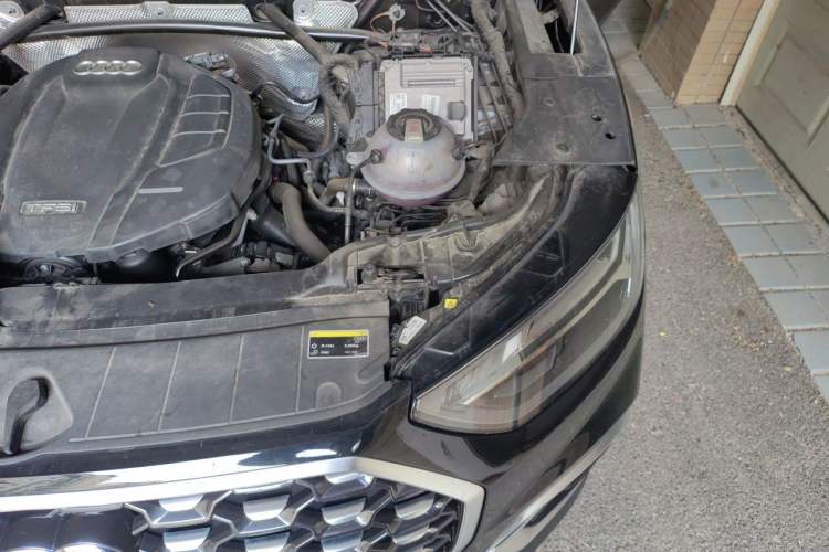 Used Audi Q5L 2022 40T Fashionable and Dynamic Model Engine Bay Left
