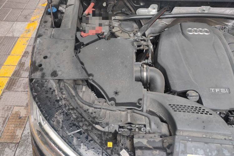 Used Audi Q5L 2022 40T Fashionable and Dynamic Model Engine Bay Right