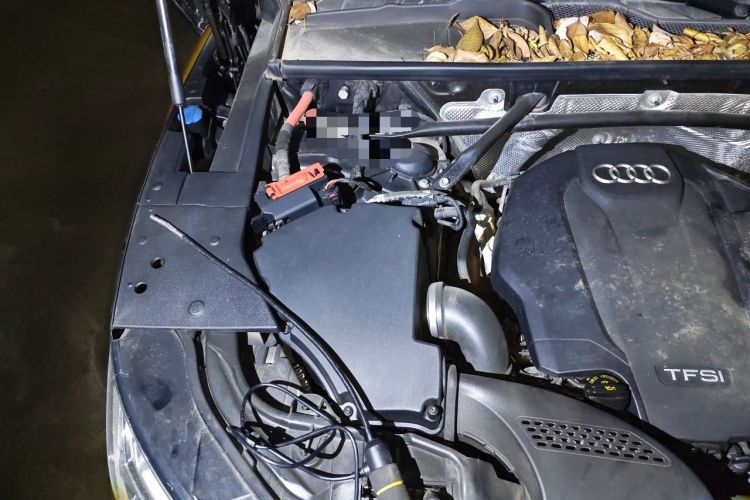 Used Audi Q5L 2022 45T Luxury Dynamic Model Engine Bay Right