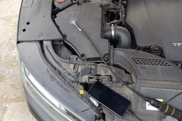 Used Audi Q5L 2022 40T Fashionable and Dynamic Model Engine Bay Right
