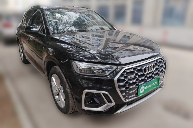 Used Audi Q5L 2022 40T Luxury Dynamic Model Front Right 45 Deg