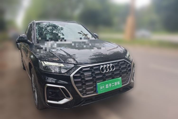 Used Audi Q5L 2022 Updated 40T Luxury Dynamic Edition Front Right 45 Deg