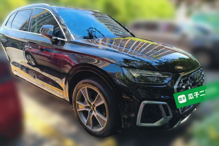 Used Audi Q5L 2022 45T Luxury Dynamic Model Front Right 45 Deg