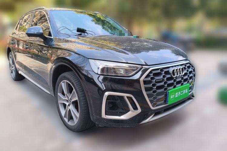Used Audi Q5L 2022 45T Luxury Dynamic Model Front Right 45 Deg