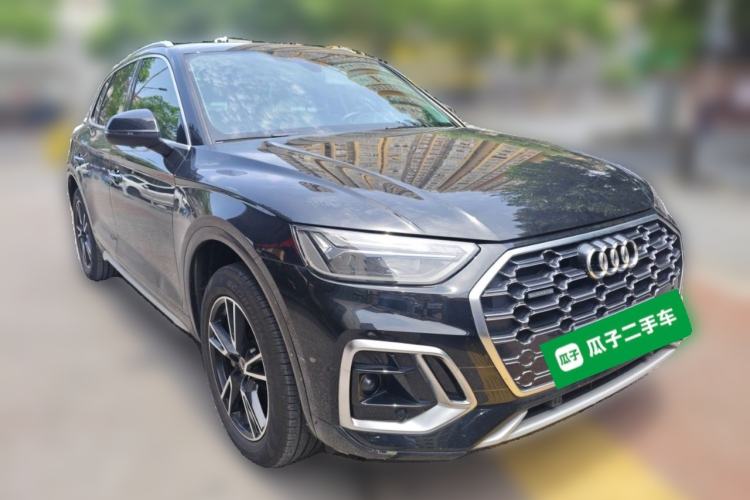 Used Audi Q5L 2022 40T Fashionable and Dynamic Model Front Right 45 Deg
