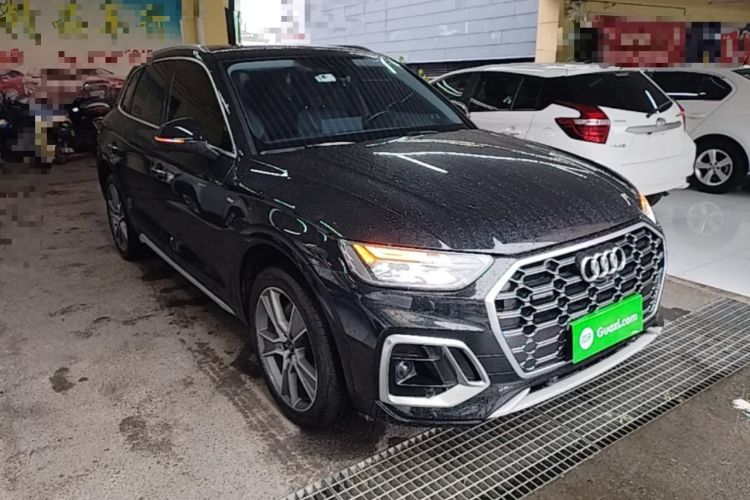 Used Audi Q5L 2022 45T Luxury Dynamic Model Front Right 45 Deg