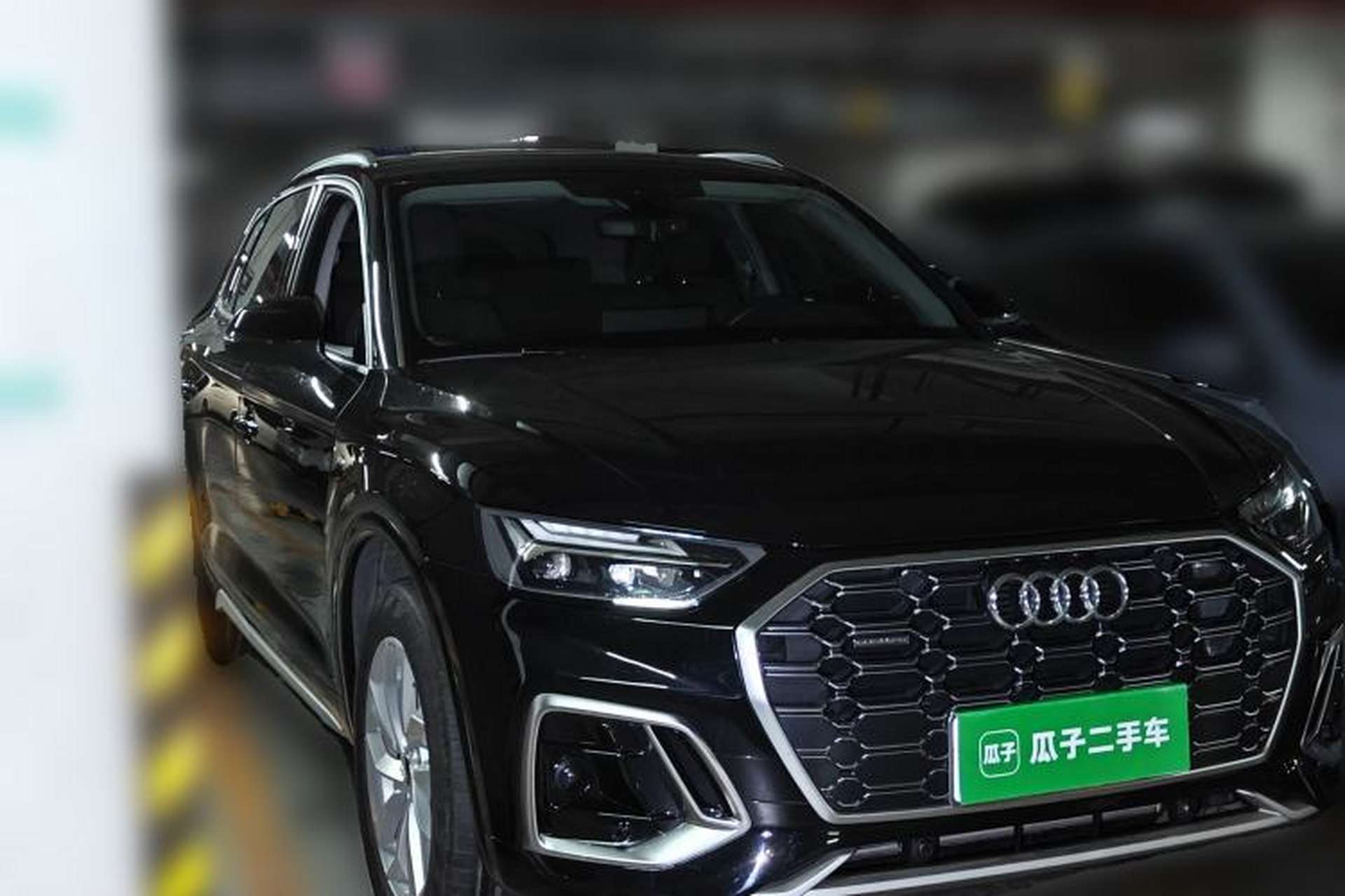 Used Audi Q5L 2022 40T Luxury Dynamic Model Front Right 45 Deg