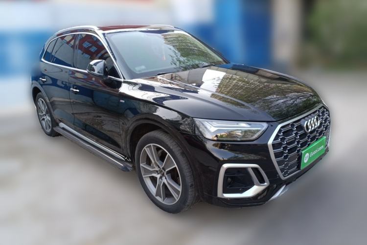 Used Audi Q5L 2022 40T Fashionable and Dynamic Model Front Right 45 Deg