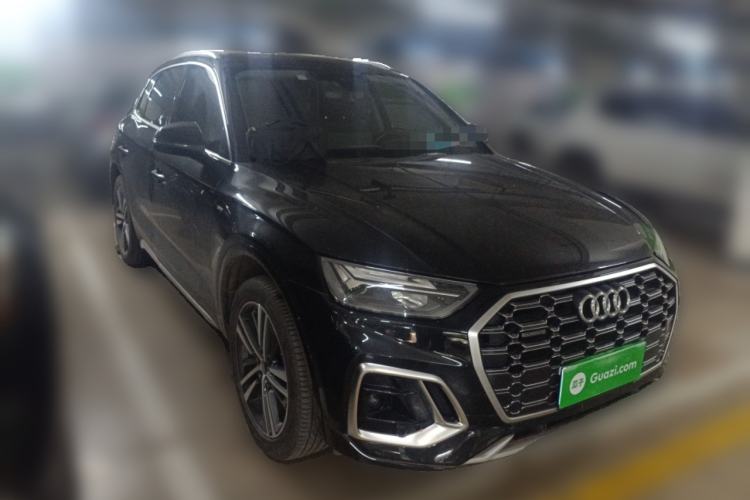 Used Audi Q5L 2022 40T Fashionable and Dynamic Model Front Right 45 Deg