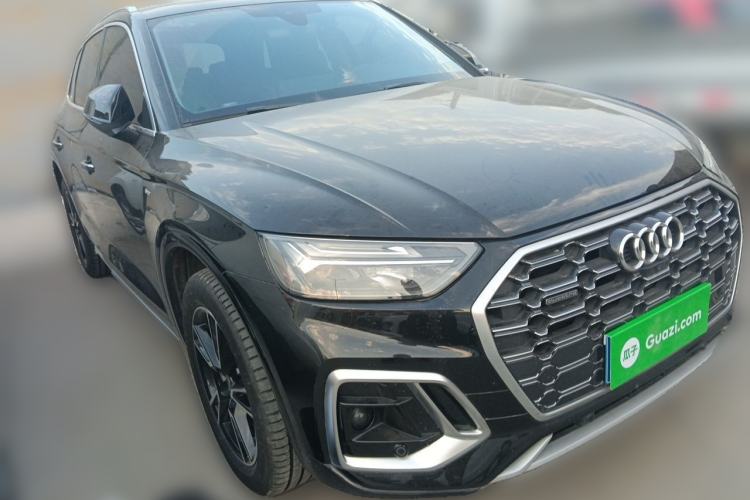 Used Audi Q5L 2022 40T Fashionable and Dynamic Model Front Right 45 Deg