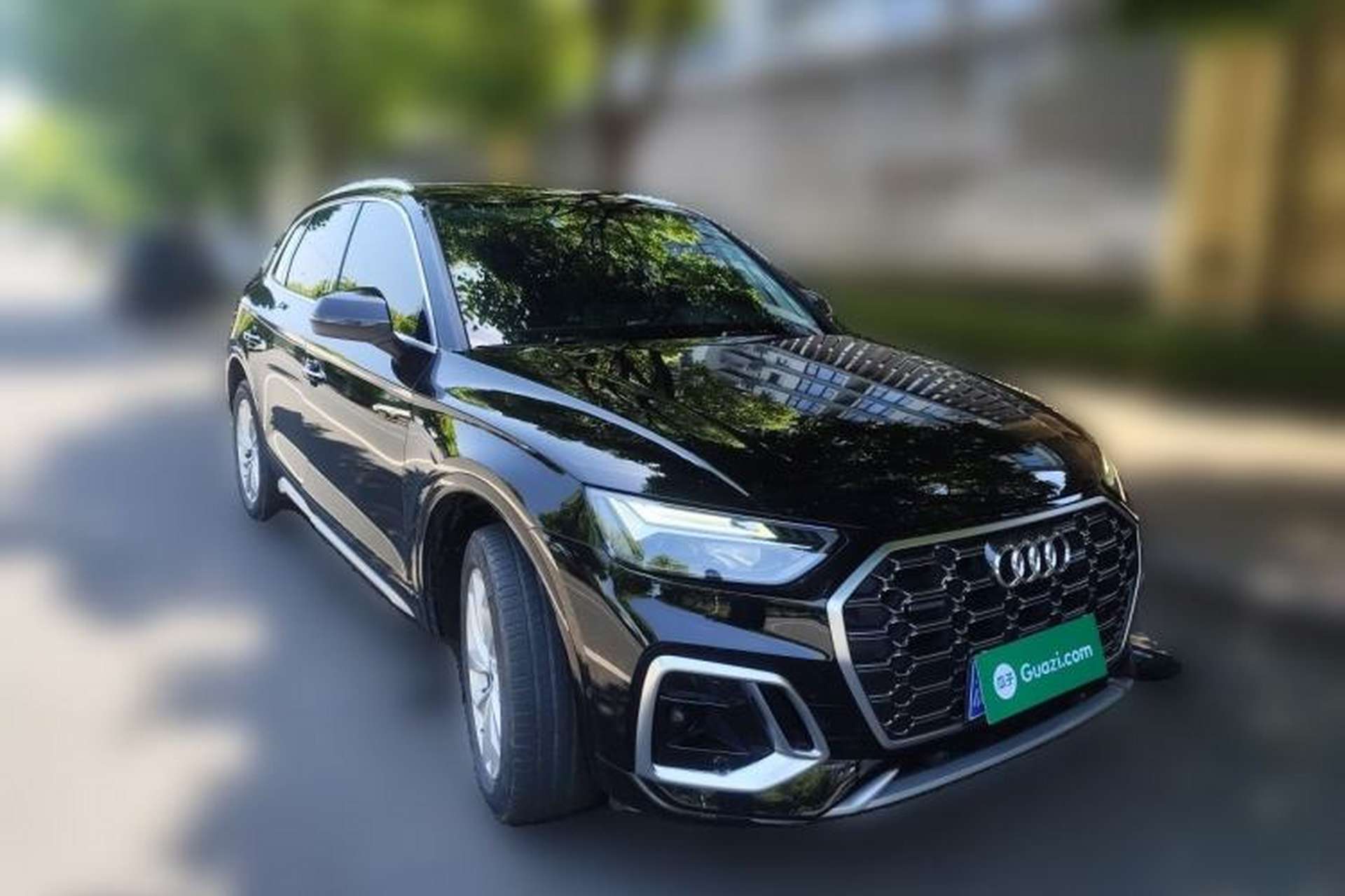 Used Audi Q5L 2022 40T Luxury Dynamic Model Front Right 45 Deg
