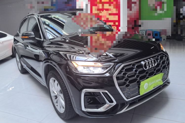 Used Audi Q5L 2022 40T Luxury Dynamic Model Front Right 45 Deg