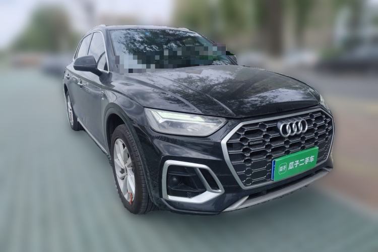 Used Audi Q5L 2022 40T Luxury Dynamic Model Front Right 45 Deg