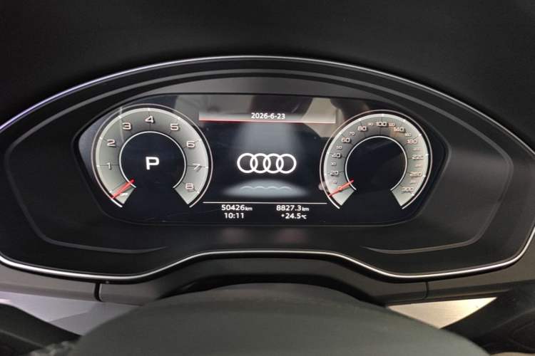 Used Audi Q5L 2022 40T Fashionable and Dynamic Model Instrument Cluster