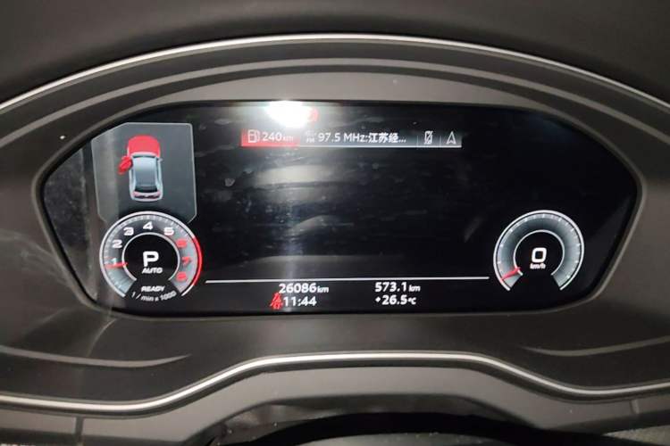 Used Audi Q5L 2022 40T Fashionable and Dynamic Model Instrument Cluster