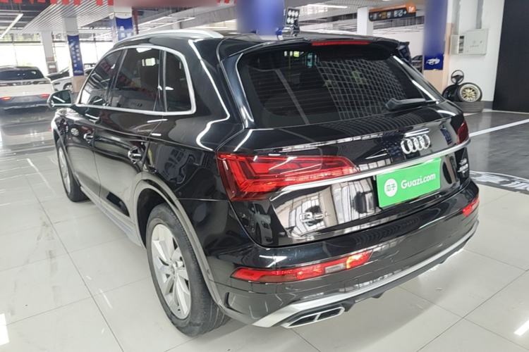 Used Audi Q5L 2022 40T Luxury Dynamic Model Rear Left 45 Deg