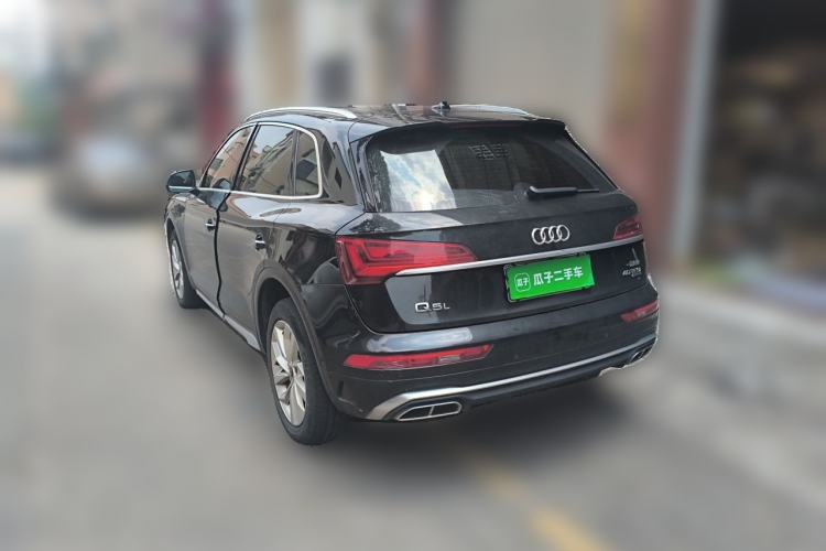 Used Audi Q5L 2022 40T Luxury Dynamic Model Rear Left 45 Deg