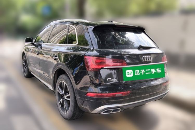 Used Audi Q5L 2022 40T Fashionable and Dynamic Model Rear Left 45 Deg