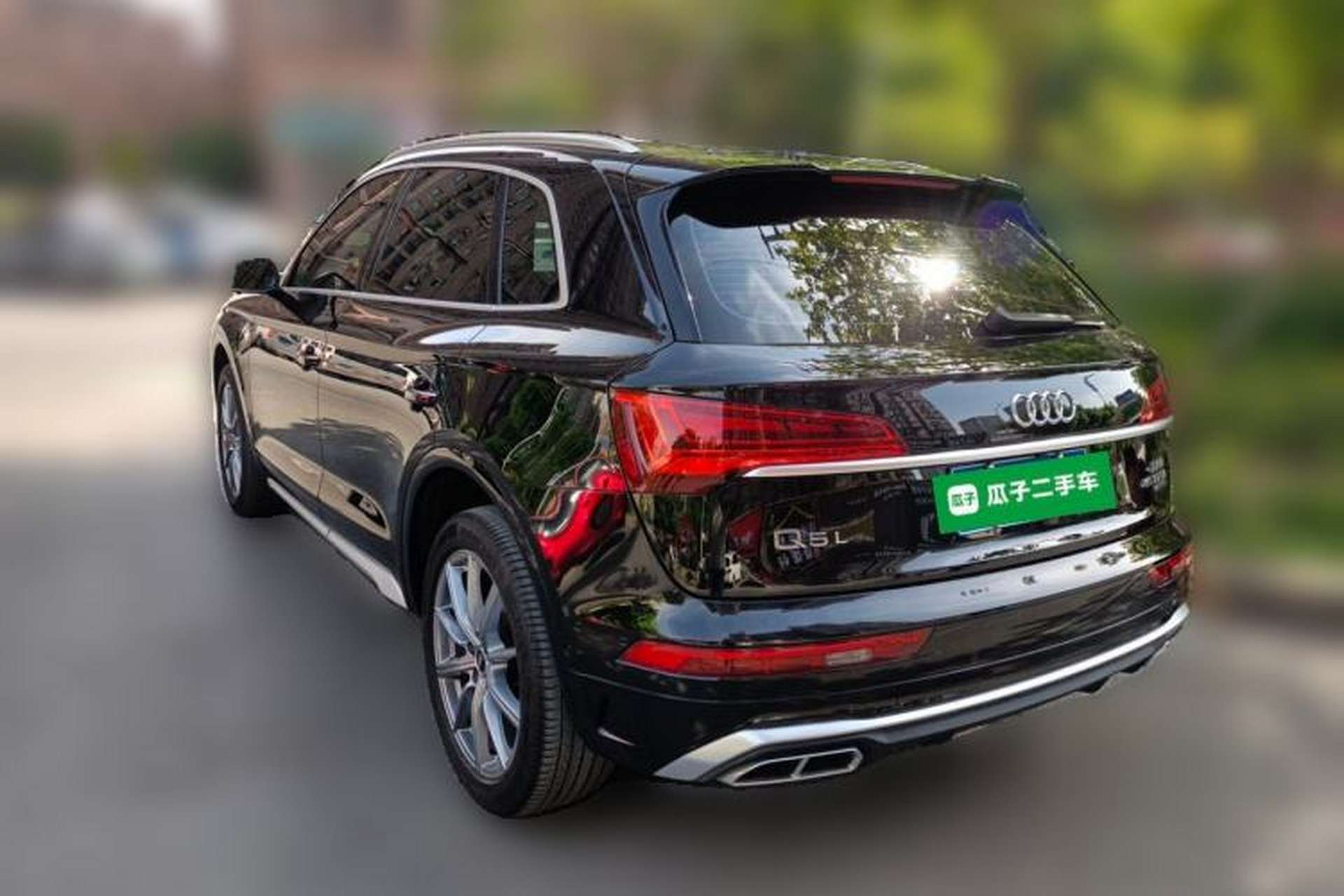 Used Audi Q5L 2022 Updated 45T Luxury Dynamic Version Rear Left 45 Deg