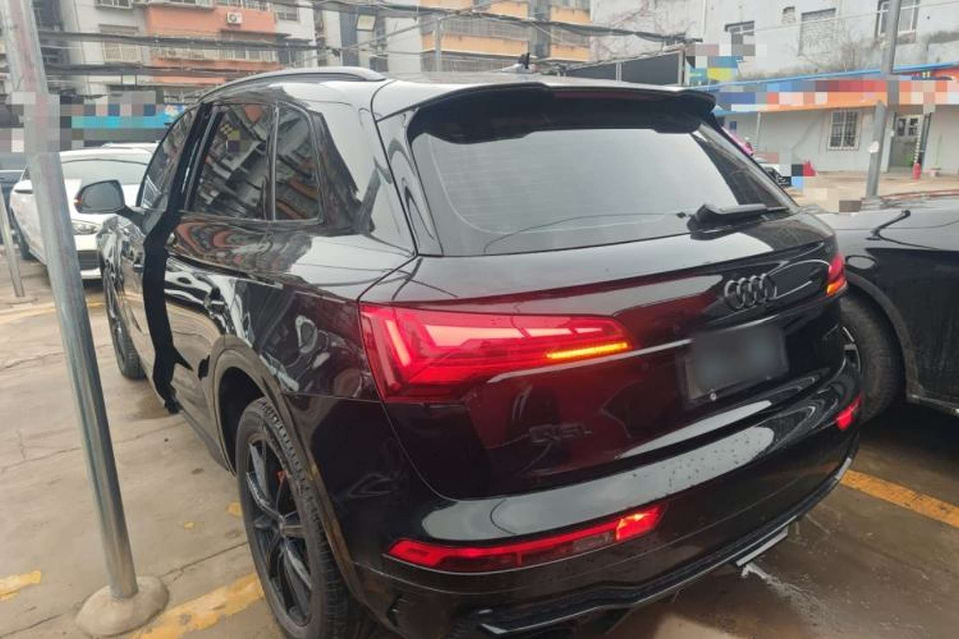 Used Audi Q5L 2022 Updated 40T Luxury Dynamic Edition Rear Left 45 Deg