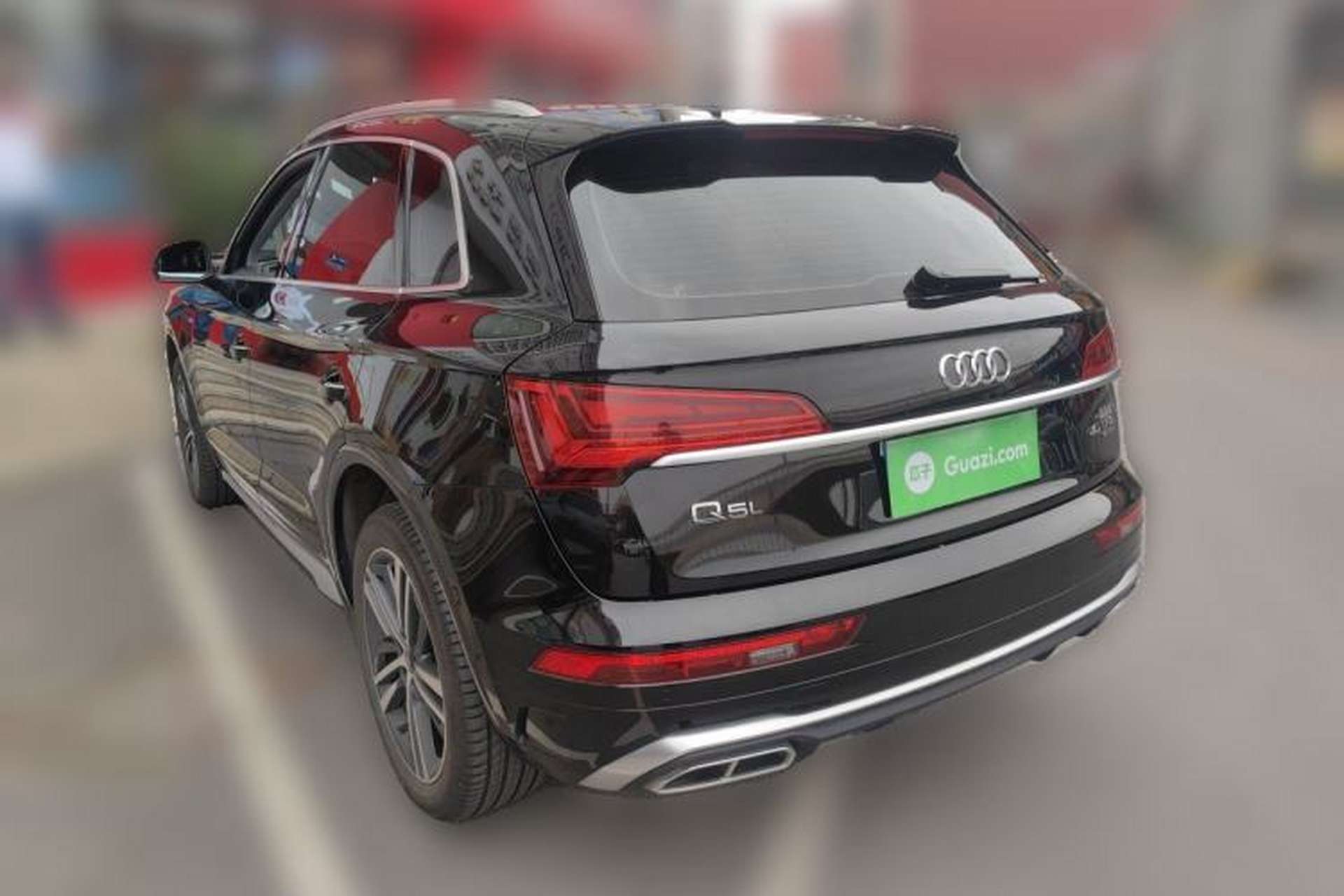 Used Audi Q5L 2022 40T Luxury Dynamic Model Rear Left 45 Deg