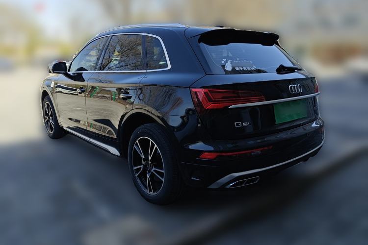 Used Audi Q5L 2022 40T Fashionable and Dynamic Model Rear Left 45 Deg