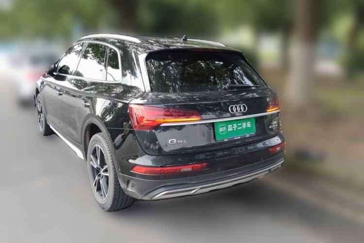 Used Audi Q5L 2022 40T Luxury Elegant Model Rear Left 45 Deg