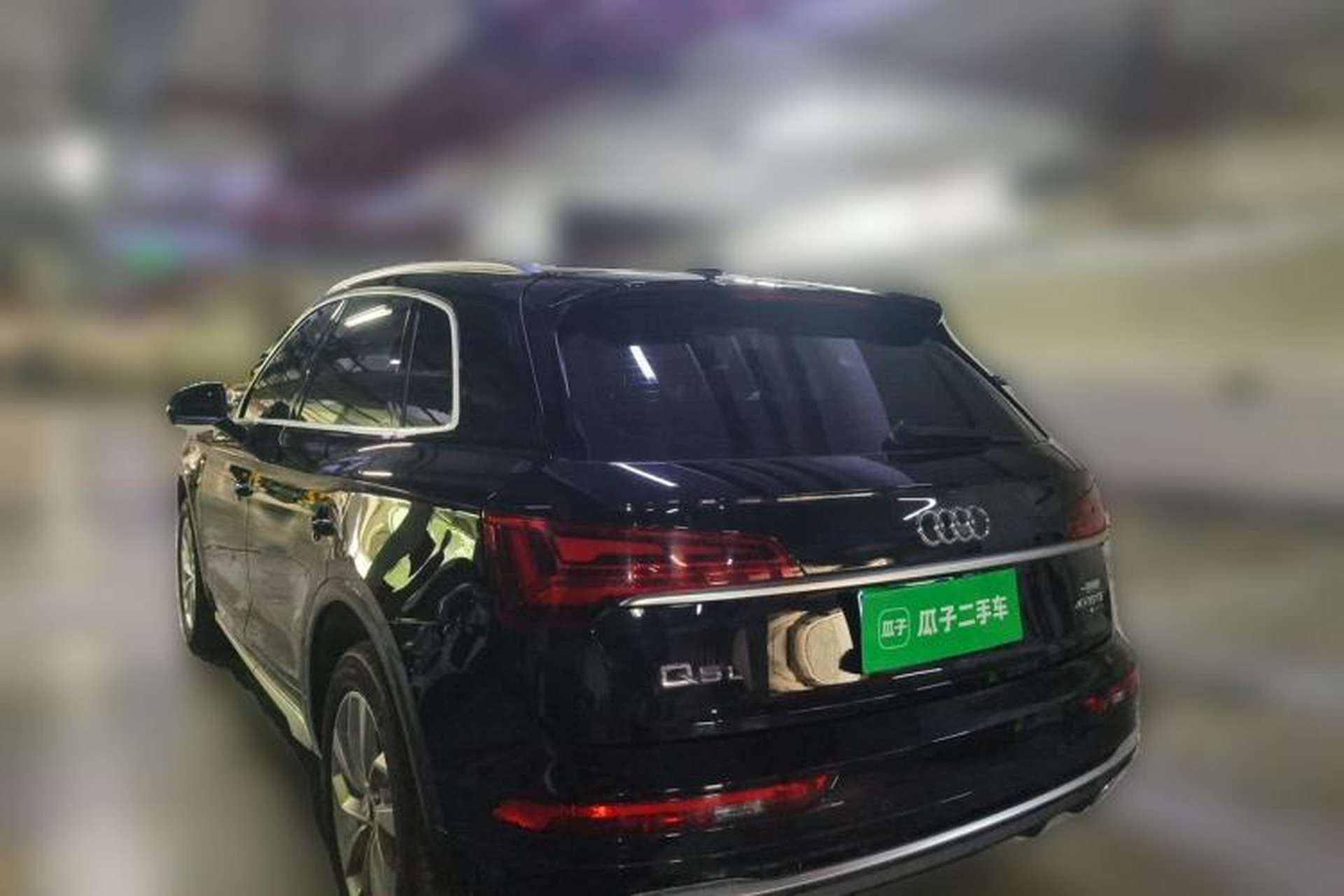 Used Audi Q5L 2022 40T Luxury Dynamic Model Rear Left 45 Deg