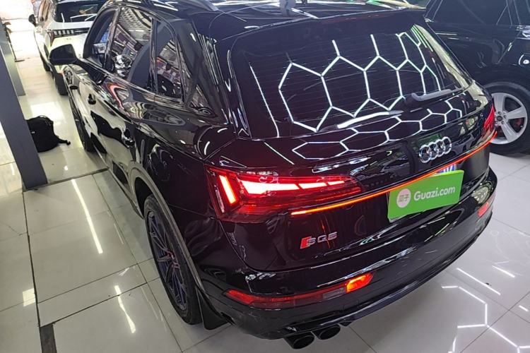 Used Audi Q5L 2022 40T Fashionable and Dynamic Model Rear Left 45 Deg