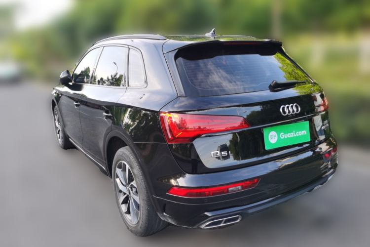 Used Audi Q5L 2022 40T Luxury Dynamic Model Rear Left 45 Deg