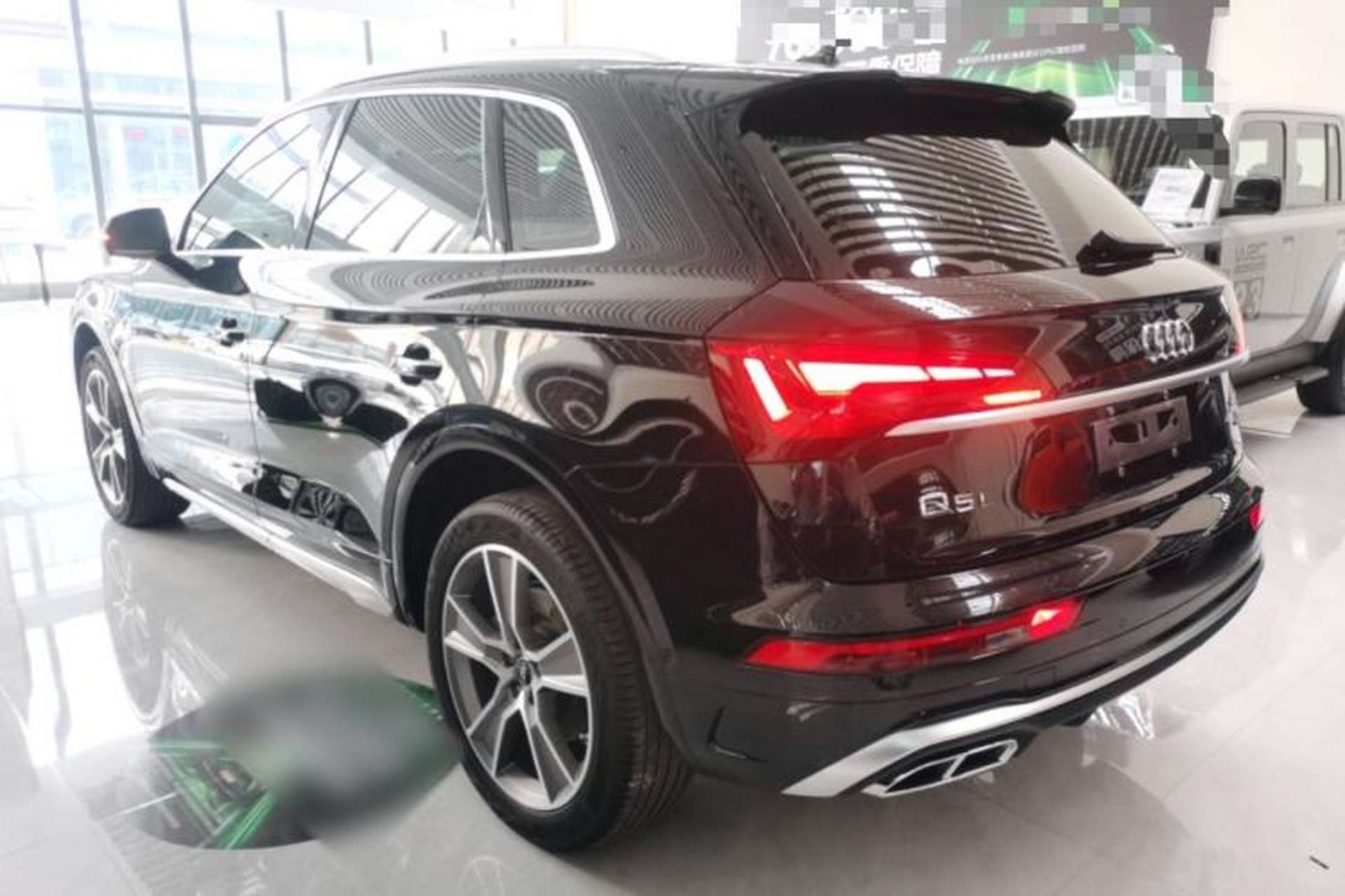 Used Audi Q5L 2022 Updated 45T Luxury Dynamic Version Rear Left 45 Deg