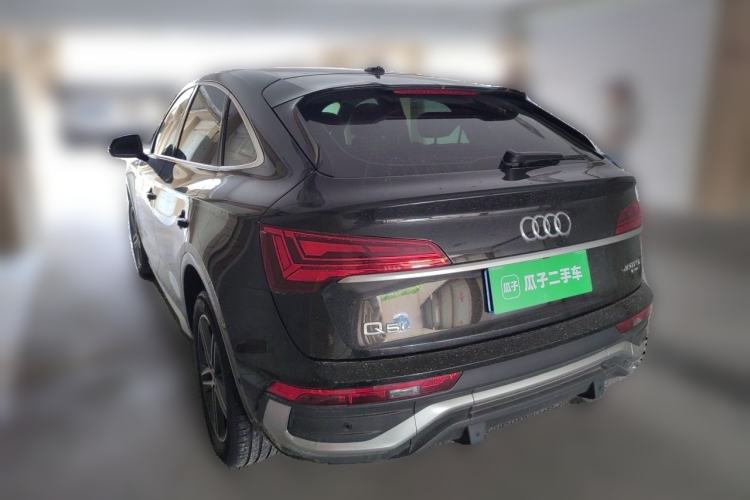 Used Audi Q5L 2022 40T Fashionable and Dynamic Model Rear Left 45 Deg