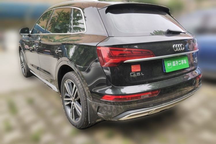 Used Audi Q5L 2022 40T Luxury Elegant Model Rear Left 45 Deg