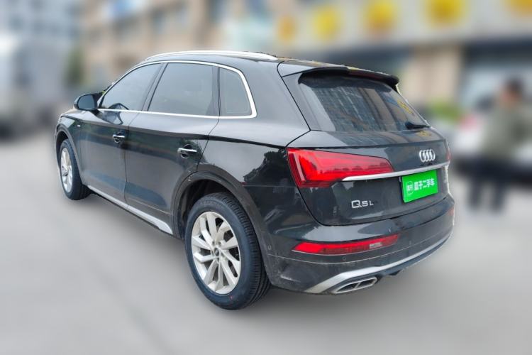 Used Audi Q5L 2022 40T Luxury Dynamic Model Rear Left 45 Deg