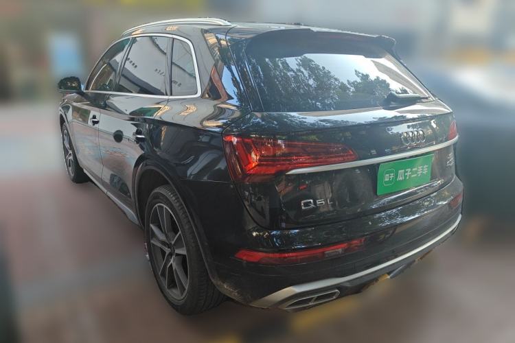 Used Audi Q5L 2022 40T Fashionable and Dynamic Model Rear Left 45 Deg