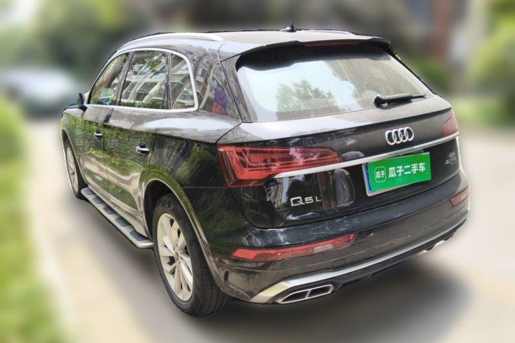 Used Audi Q5L 2022 40T Luxury Dynamic Model Rear Left 45 Deg