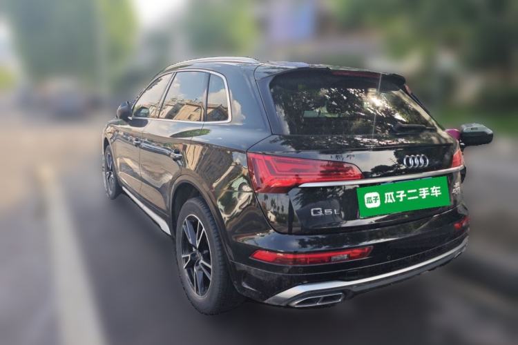 Used Audi Q5L 2022 40T Fashionable and Dynamic Model Rear Left 45 Deg