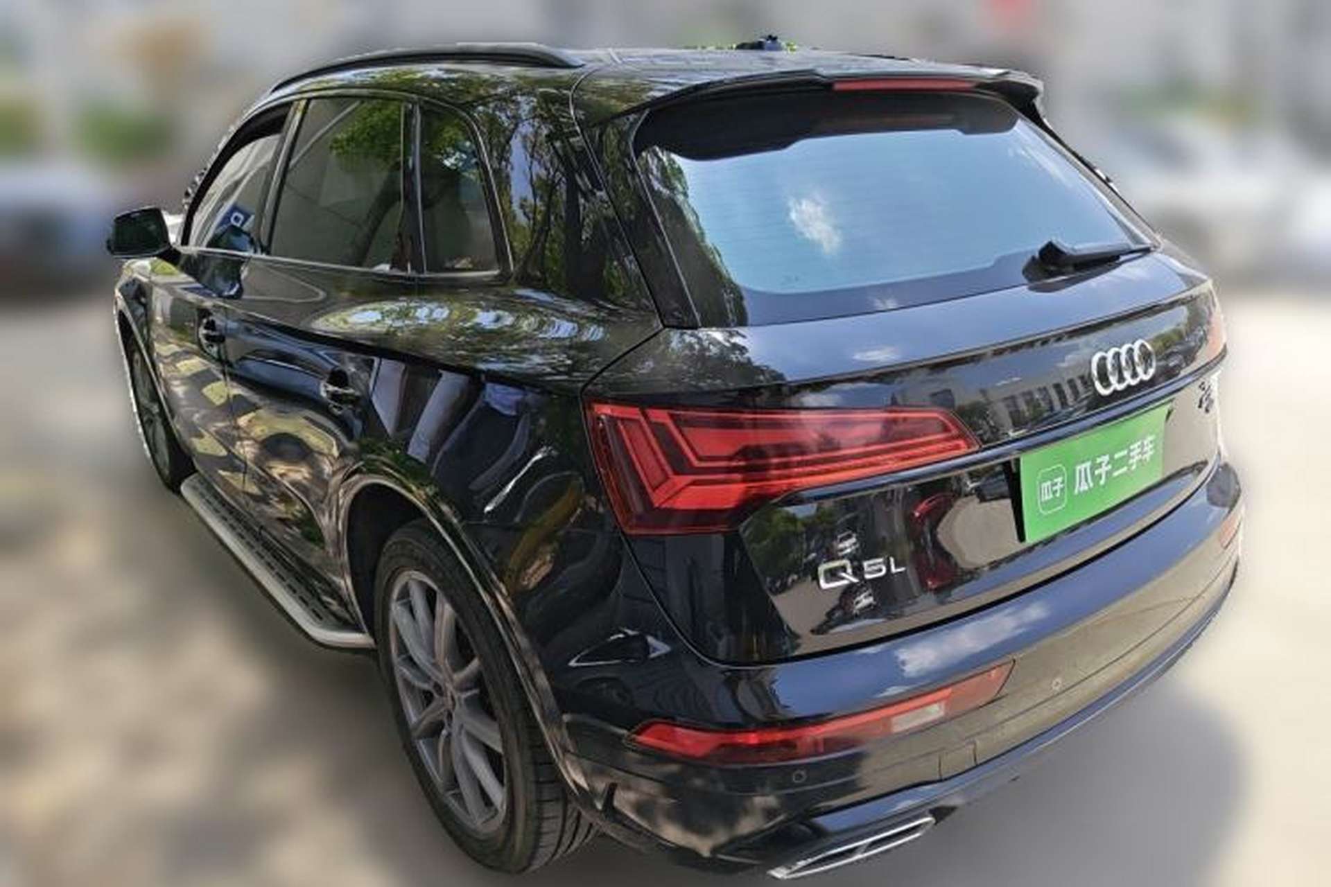 Used Audi Q5L 2022 40T RS Package Performance Model Rear Left 45 Deg