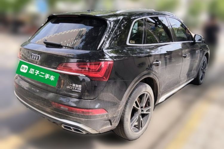 Used Audi Q5L 2022 40T Fashionable and Dynamic Model Rear Right 45 Deg